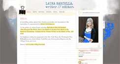 Desktop Screenshot of laurabarcella.com
